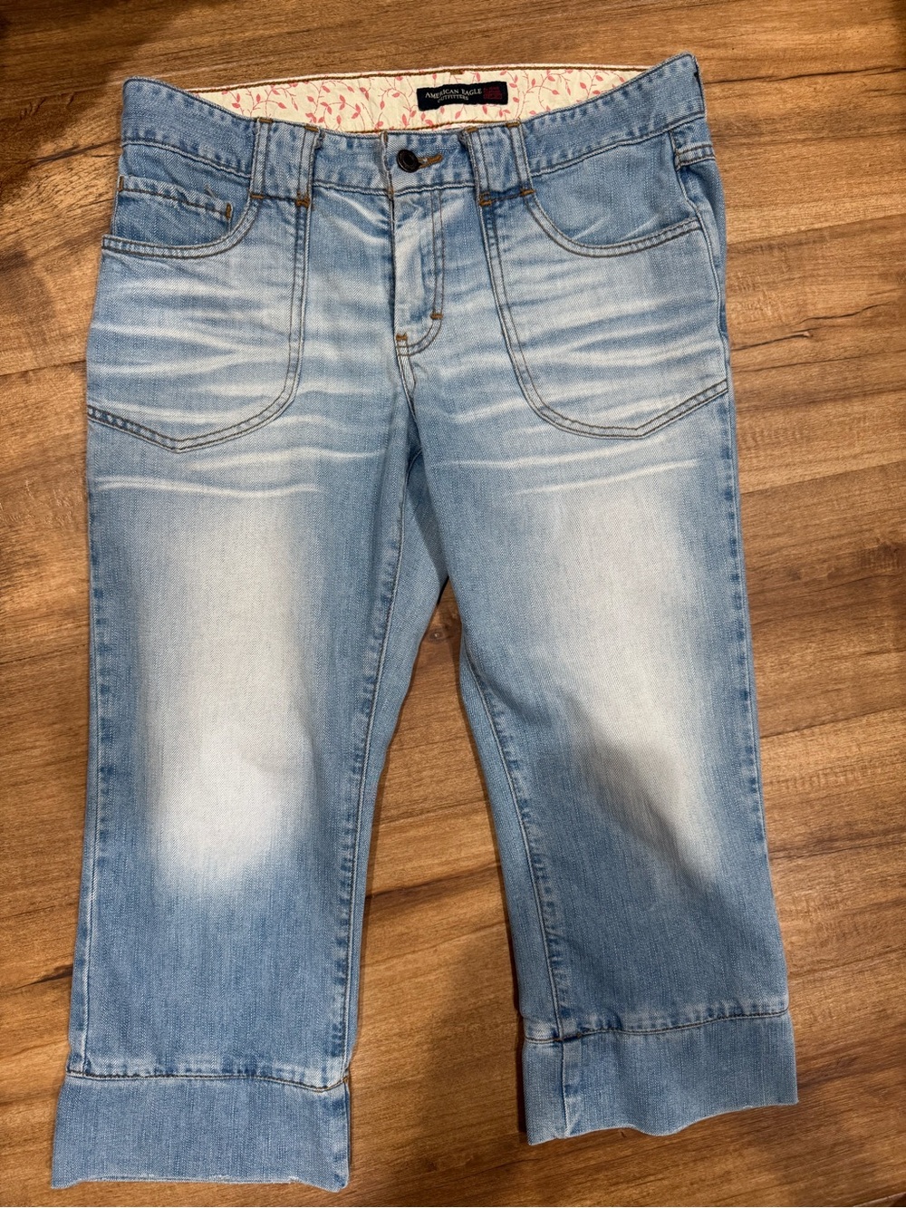 American Eagle Outfitters Light Blue Relaxed Men’s Jeans